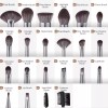 Ducare 22pc Brocha De Maquillaje Con Bolsa Cepillo Cosmético