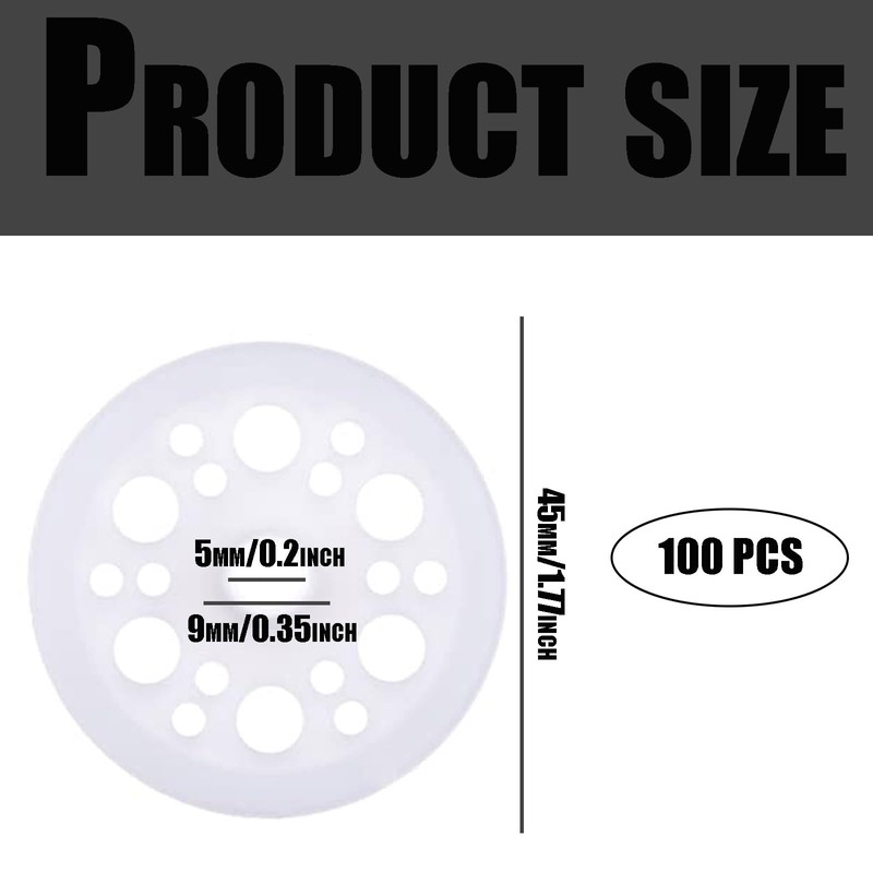 100 Pcs Insulation Washers, Insulation Fixings, Tile Backer Board Washers