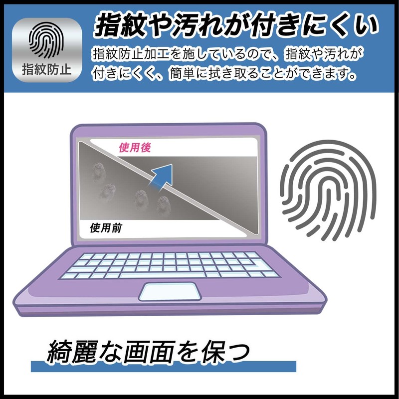 FILMEXT PA180PN00079 Anti-Peeping Protective Film for King Jim Digital Memo