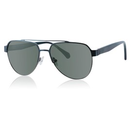 ON WING Classic Aviator Polarized UV400 Sunglass for Men Women with Car Visor Compatible Case (Castleton Green Frame Green Lens)
