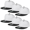Gelante Plain Blank Flat Brim Adjustable Snapback Baseball Caps LOT