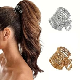 Metal Hair Claws Girl High Ponytail Clip, Advanced Sense Hair accessories Headwear for Women Hair Accessories Styling Jewelry Tools