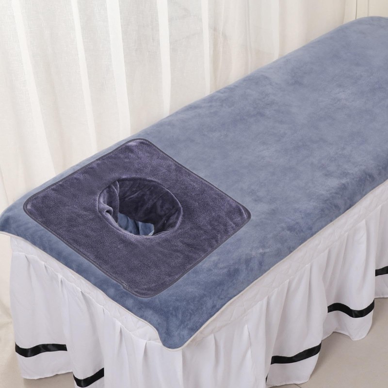 Harilla Spa Towel with Face Hole Steam Massage Towel Skin
