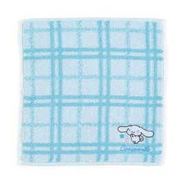 Sanrio 305561 Cinnamoroll, Petite Towel (Checked)