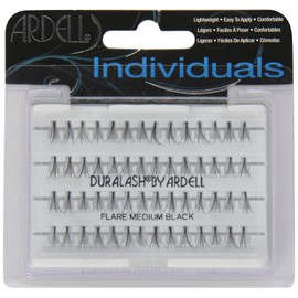 Ardell Duralash Flares, Medium Black, 56 Lashes (Pack of 2)
