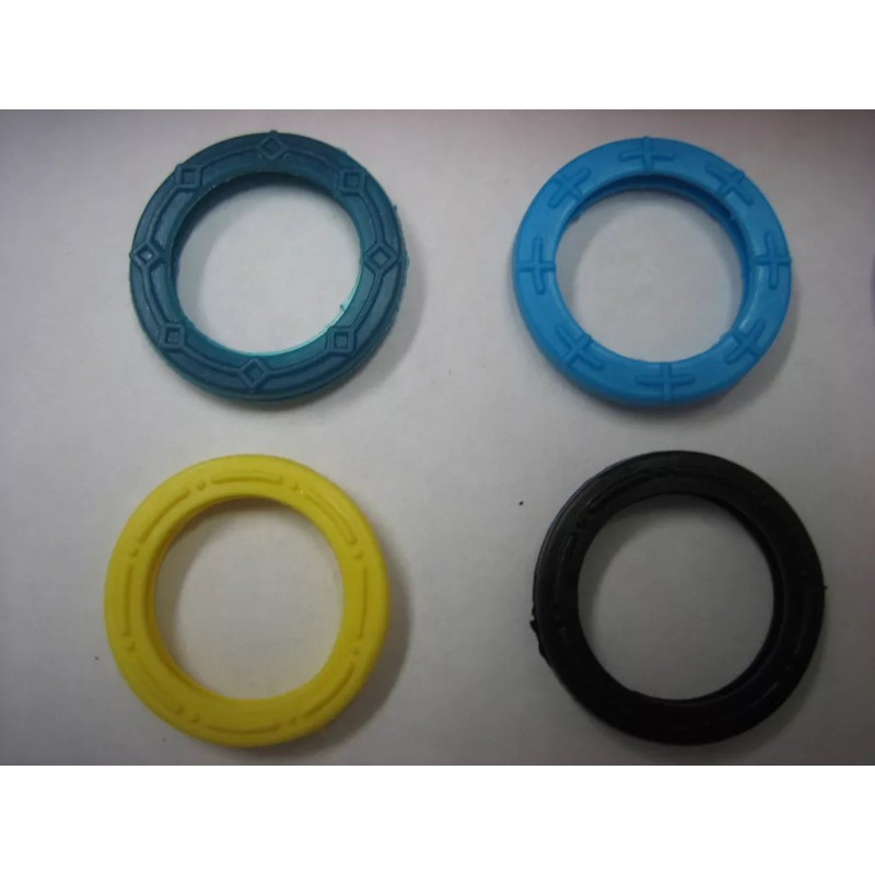 Lof of 8 pc Identification Key-Rings Covers