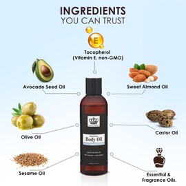 Jax of London 400ml Angels Body Oil, Women’s Inspired Body Oil, Moisturising Massage Oil for Skin, Body Oil for Dry Skin, Suitable for Massage, Firming, Stretch Marks, Aromatherapy, and Relaxation