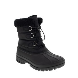 Chooka Ladies Cold Weather Waterproof Snow Boot, Black, 8