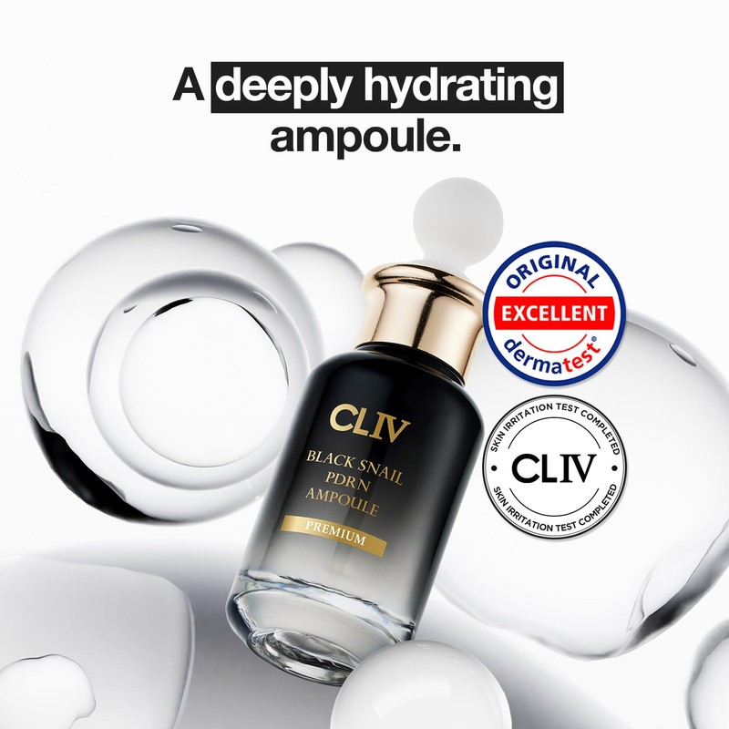 CLIV Black Nail PDRN Ampule Beauty Serum, 1.0 fl oz