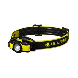 Ledlenser, iH5R High Power LED Professional Headlamp, Rechargeable or AA Alkaline Batteries, Compact, Lightweight, Multiple Helmet Mounting Options