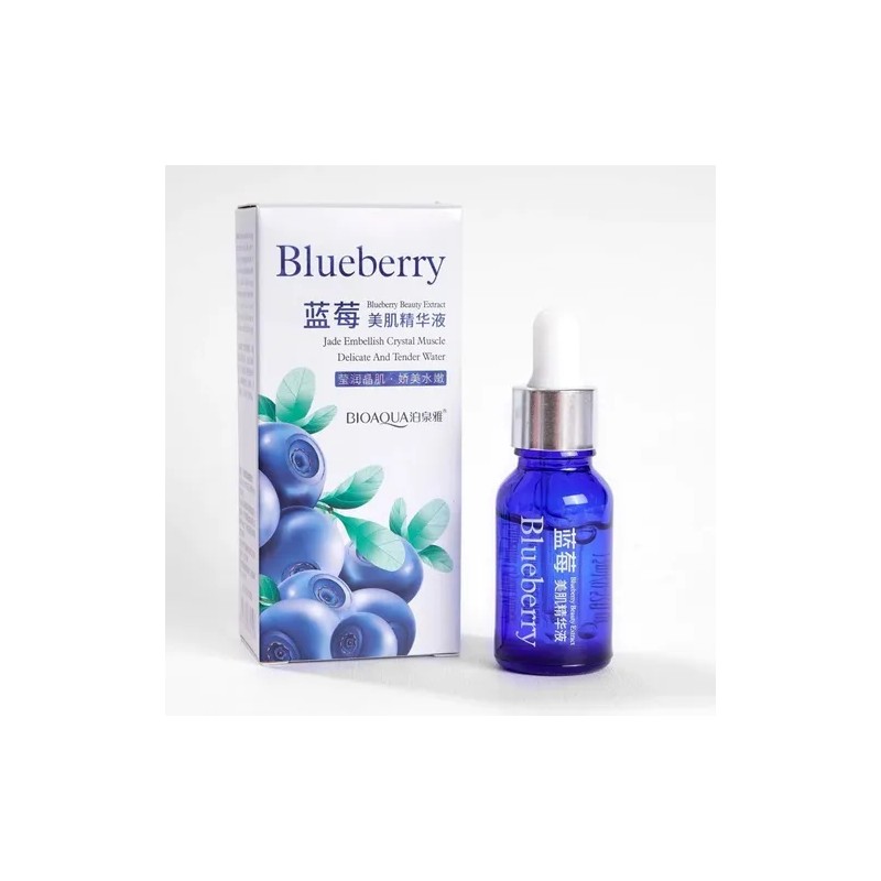 Serum Blueberry Hidratante Aclarante Antiedad Bioaqua 2 Pzs