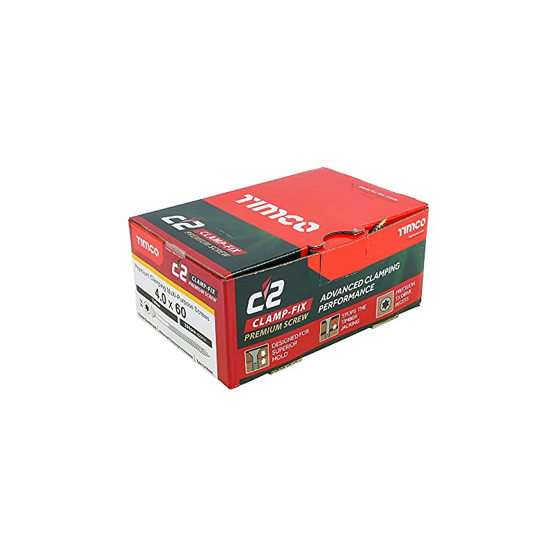 TIMCO C2 Clamp-Fix Multi-Purpose Premium Screws - TX - Double