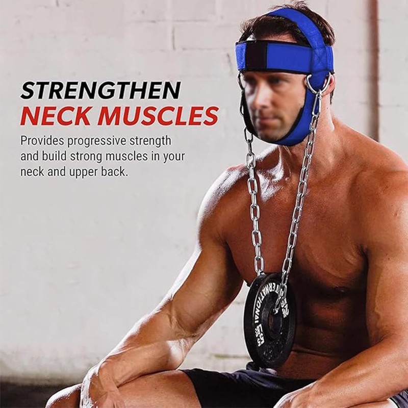 Ieron Neck Trainer Belt Dip Belt Neck exerciser for Neck