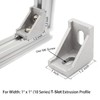 20Sets 10 Extrusion Brackets 1" x 1" 1010 Series Aluminum