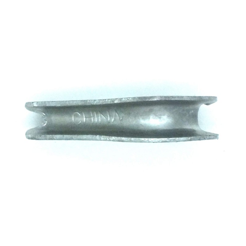 DuraBrite Galvanized Steel Heavy-Duty Cable Thimbles - 3/8" Wire Rope,