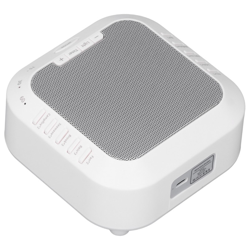 White Noise Machine 28 Sounds Portable Night Light Music Timing