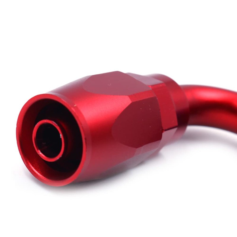 CENPEK 2 Pack 6AN Swivel Hose End Fitting 90 Degree