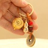 Feng Shui Chinese Zodiac Keychain - Mini Wealth Pot with