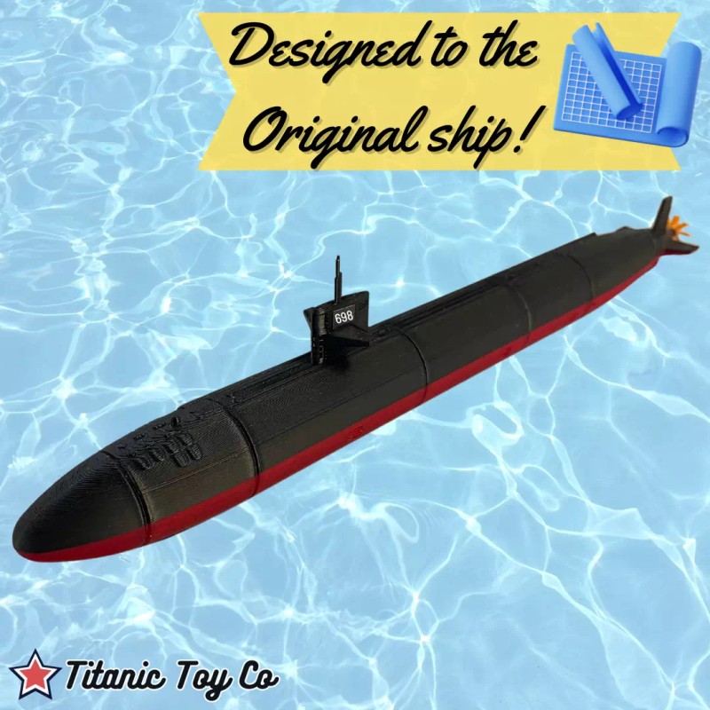 Sands Original Products SSN-698 USS Bremerton Submarine Model – Replica