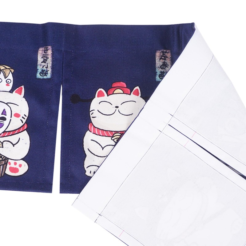 CoolChange Japanese Maneki Neko Door Curtain 85 x 30 cm