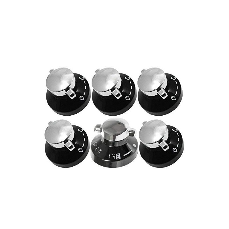 Stoves Gas Hob Oven Cooker Knobs Flame Control Switch (Pack