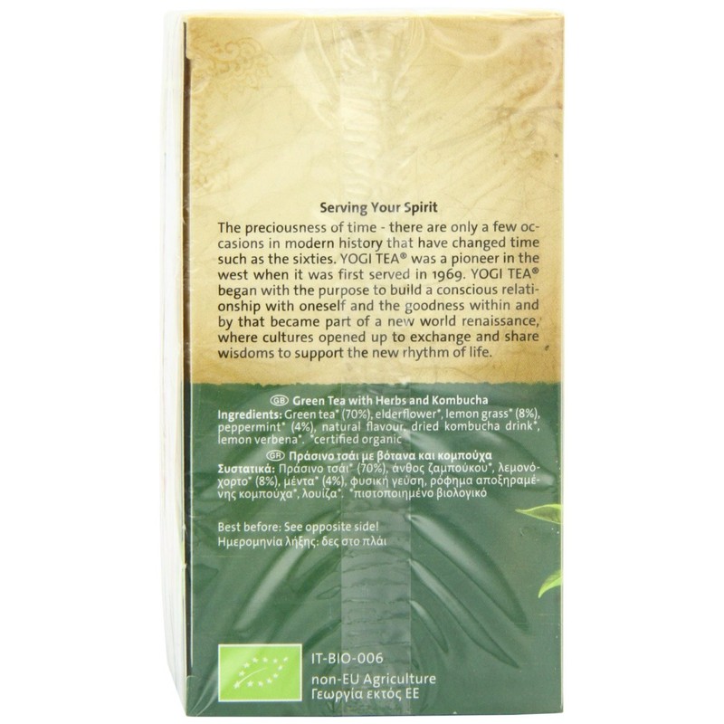 Yogi Tea Green Balance 17bag (Pack of 4)
