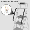 3 Step Ladder with Handrails & Attachable Tool Bag, 500