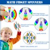 2Pcs New Math Fidget Spinner,Math Fact Fidget Spinners,Number Fidget Toy,Educational