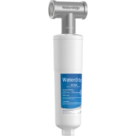 Waterdrop AP431 AP430SS Whole House Scale Inhibitor Filter, Heater Softener System, Prevent Scale Build Up On Hot Water Heaters, Pipes and Boilers