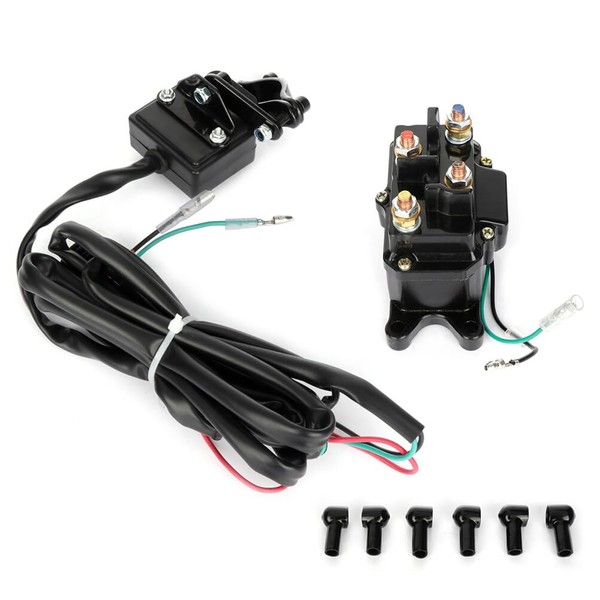 SCITOO - Solenoid Relay Contactor + Winch Rocker Thumb Dash