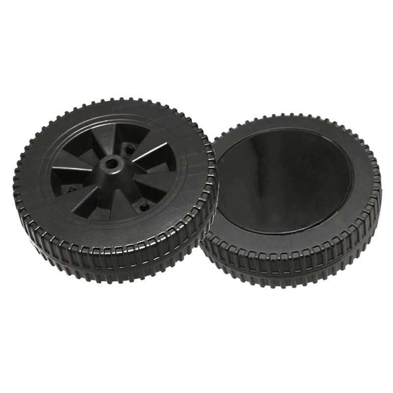 2 Pack 7" Grill Wheels Replacement Parts for Charbroil Gas