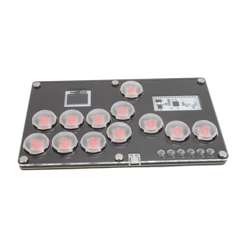 All Button Arcade Controller 12 Keys Supports Hot Swap and