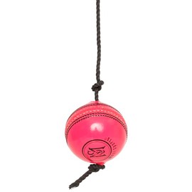 Mozi Sports String Cricket Balls – Develop Hand-Eye Coordination Leather Hanging Ball for Practice