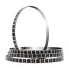 KEEPDSGN 4PCS 15" RGB LED Wheel Ring Lights Chasing Rim