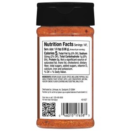 Guy Fieri's Flavortown Brown Sugar BBQ Dry Rub - Grill Seasoning For Chicken, Ribs, Steak, & Pork, Great for Smoking & Grilling Meats, Sweet & Smoky Flavor - 4.5 oz (Pack of 1)