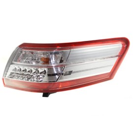 CarLights360: For 2010 2011 Toyota Camry Tail Light Assembly Passenger Side LED w/Bulbs For TO2801184