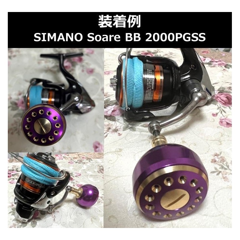 [APAGAI] Aluminum Round Knobs, Aluminum Round Knobs, Spinning Reel, Fishing,