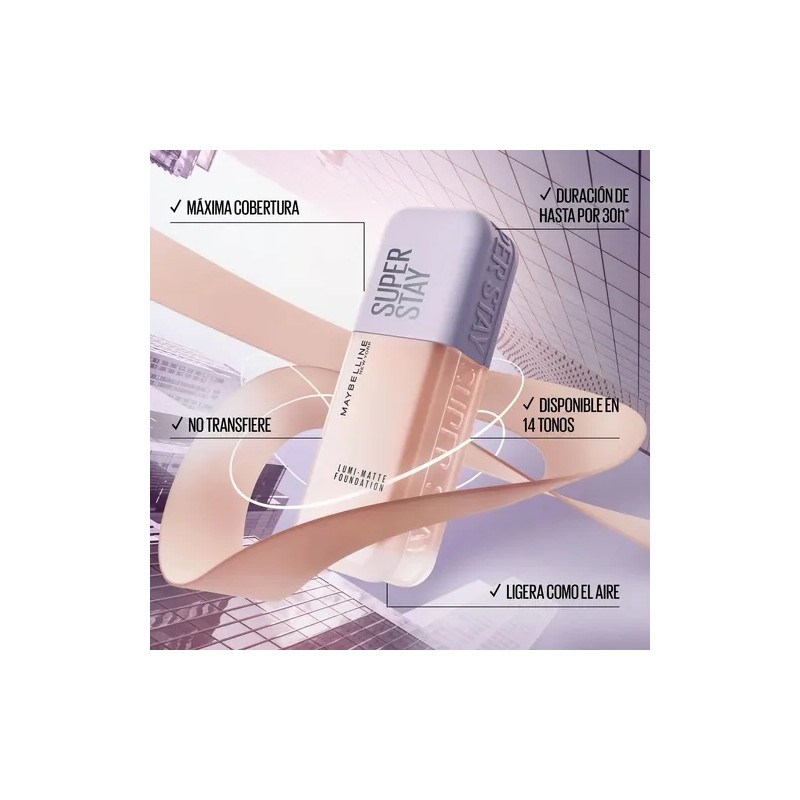 Base De Maquillaje Superstay Lumi Matte Maybelline New York