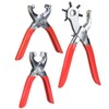Multifunctional Belt Puncher Leather Hole Punch Pliers Eyelet Plier Grommet