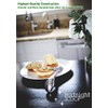 Cuchara para helado de acero inoxidable de Midnight Scoop, cuchara