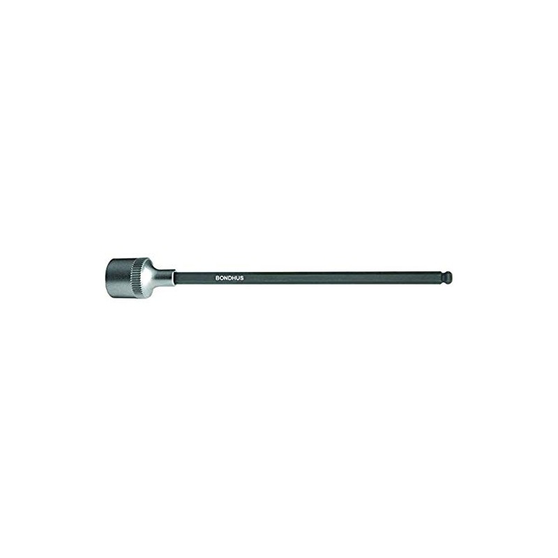 BONDHUS No.43716 Hex Ball Point Socket Bit, 1/2 Inch, Insertion