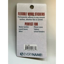 State Of Nebraska VW Bus Wood Magnet Collectible Souvenir