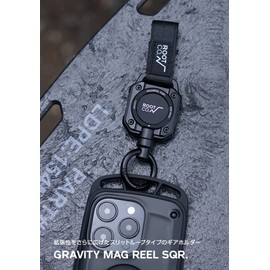 (ROOT CO.) GRAVITY MAG REEL SQR., white