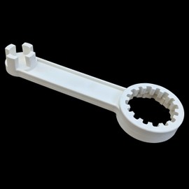 plasteo Universal canister key, barrel key, hand key makes it easier to open and secure closing of a variety of screw and bung closures