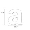 Metzler House Number Made of Solid Steel in Anthracite RAL