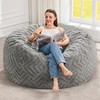 Hobestluk Bean Bag Chairs Adults Beanbag Chair with Filler Large