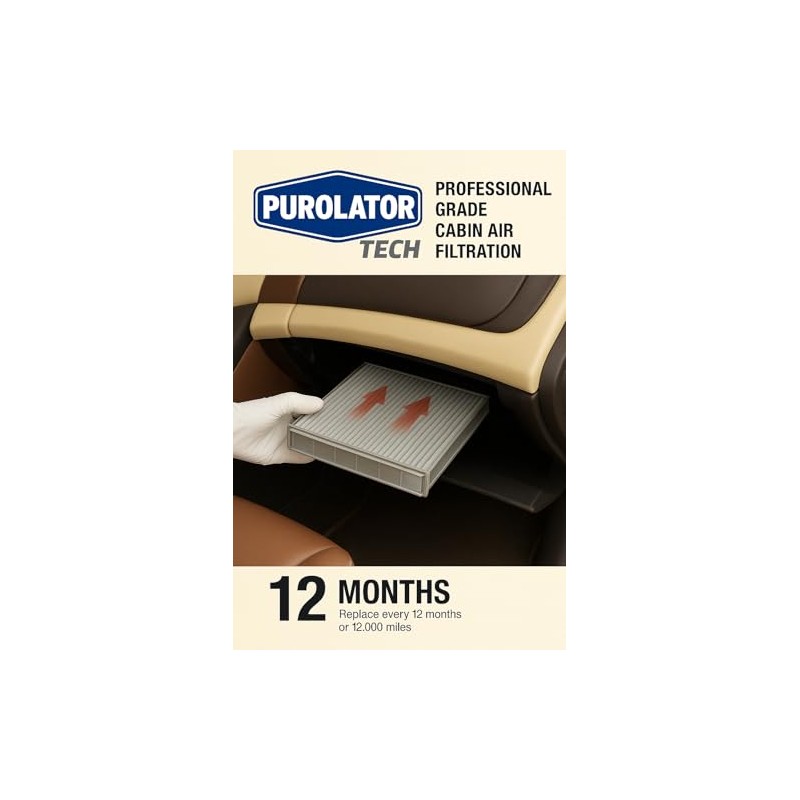 Purolator TC35519 Filtro de Aire de Cabina Tech