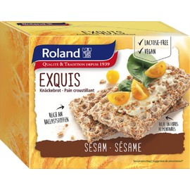 Roland Lake Risk Bread, Sesame, 7.1 oz (200 g)