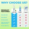 Mighty Mint Shower Cleaner, No-Rinse, No-Scrub, Daily Spray for Glass,