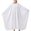 Lead Salon Cheongdam luxury silk dyed cloth cut cloth beauty salon makeup gown large size, 1 piece, white / 리드살롱 청담 고급 실크 염색보 커트보 미용실 메이크업 가운 대형, 1개, 화이트